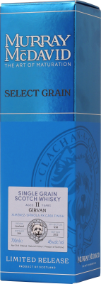 Виски Murray Mcdavid Select Grain Girvan 11 Years Old in gift box 0,7 л фото