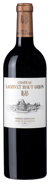 Вино Красное Сухое Château Larrivet Haut-Brion Pessac-Léognan 2018 1,5 л фото