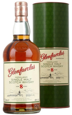 Виски Glenfarclas 8 years old Single Malt Speyside in tube 0,7 л фото