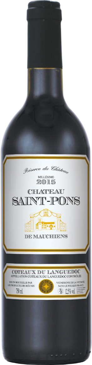 Вино Красное Сухое Chateau Saint-Pons Coteaux Du Languedoc 2020 0,75 л фото