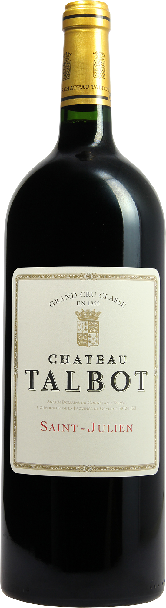 Вино Красное Сухое Chateau Talbot Grand Cru Classe Saint-Julien 2015 1,5 л фото