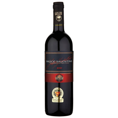 Вино Красное Полусухое Due Palme Salice Salentino Rosso 2018 0,75 л фото