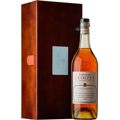 Коньяк Croizet Single Vintage in wooden box 0,7 л фото