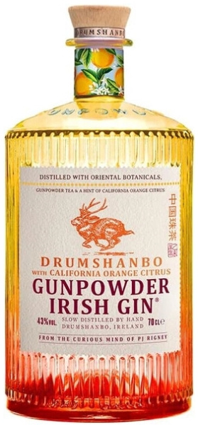 Джин Drumshanbo Gunpowder Irish Gin California Orange Citrus 0,7 л фото