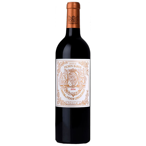 Вино Красное Сухое Chateau Pichon Longueville Baron 2-eme Grand Cru Classe Pauillac 2014 0,75 л фото
