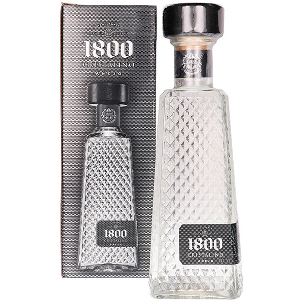 Текила Jose Cuervo 1800 Cristalino Anejo in gift box 0,75 л фото