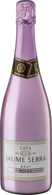 Вино игристое Розовое Брют Jaume Serra Brut Rose Cava 2023 0,75 л фото