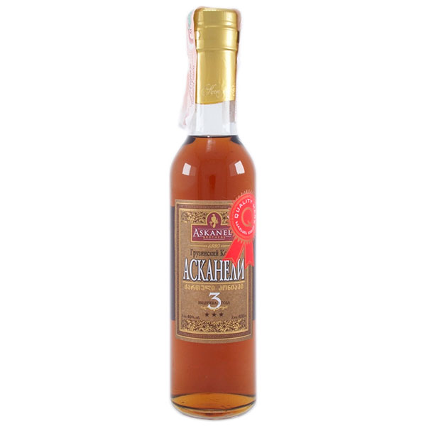 Коньяк Askaneli 3 Years Old 0,25 л фото