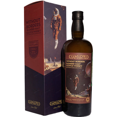 Виски Samaroli Without Borders Gagarin Limited Edition Blended Malt in gift box 0,7 л фото