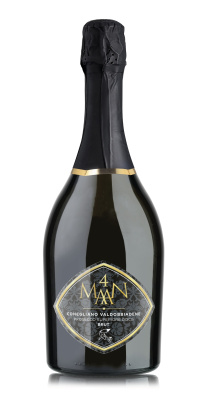 Вино игристое Белое Брют 4 Maan Conegliano Valdobbiadene Prosecco Superiore 2023 0,75 л фото