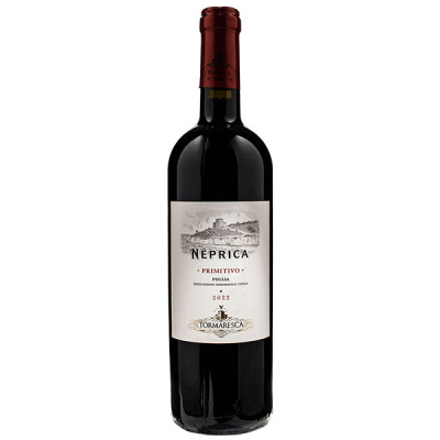 Вино Красное Полусухое Tormaresca Neprica Primitivo Puglia 2022 0,75 л фото