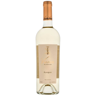Вино Белое Сухое Van Ardi Kangun Dry Aragatsotn 2021 0,75 л фото