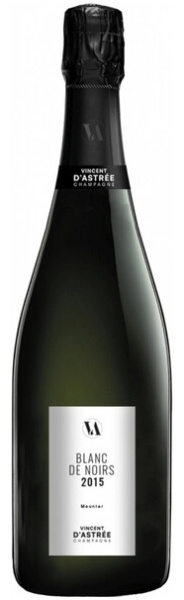 Вино игристое Белое Брют Vincent d'Astree Blanc de Noirs Meunier Champagne 2015 0,75 л фото