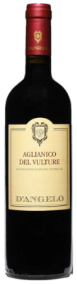 Вино Красное Сухое D'Angelo Aglianico del Vulture 2021 0,75 л фото