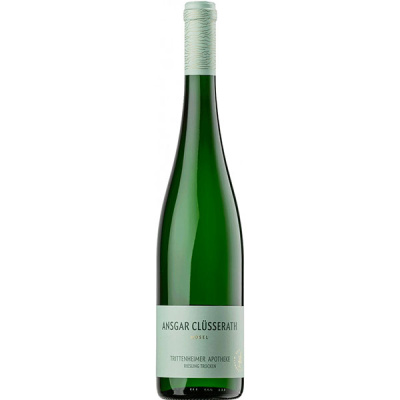 Вино Белое Сухое Ansgar Clusserath Trittenheimer Apotheke Riesling Trocken Mosel 2021 0,75 л фото