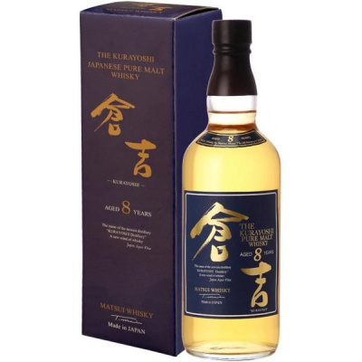 Виски The Kurayoshi Pure Malt 8 Years Old in gift box 0,70 л фото