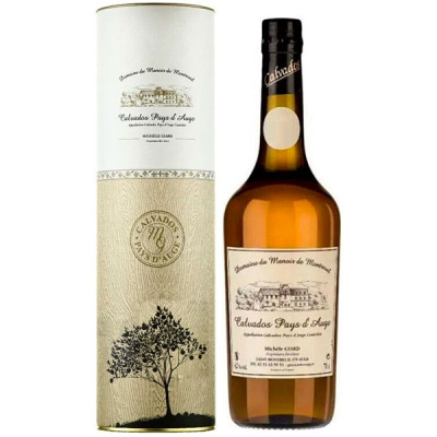 Кальвадос Domaine du Manoir de Montreuil Calvados Pays d'Auge 1982 in tube 0,7 л фото