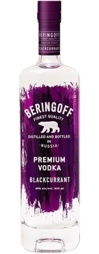 Водка Beringoff Blackcurrant 0,5 л фото