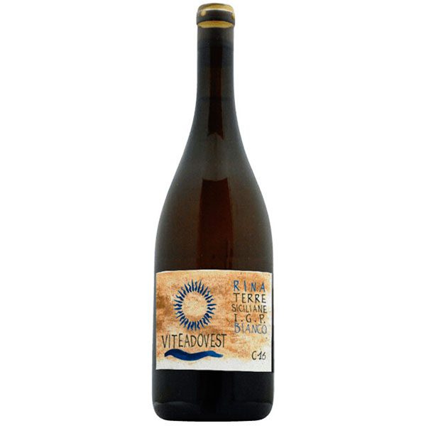Вино Белое Сухое Viteadovest Rina Bianco Terre Siciliane 2019 0,75 л фото