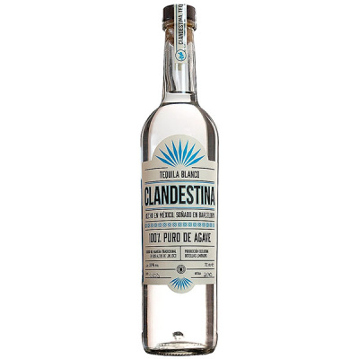 Текила Clandestina Blanco 0,70 л фото