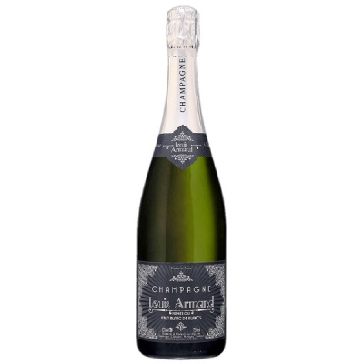 Вино игристое Белое Брют Louis Armand Premier Cru Blanc de Blancs Brut Champagne 0,75 л фото