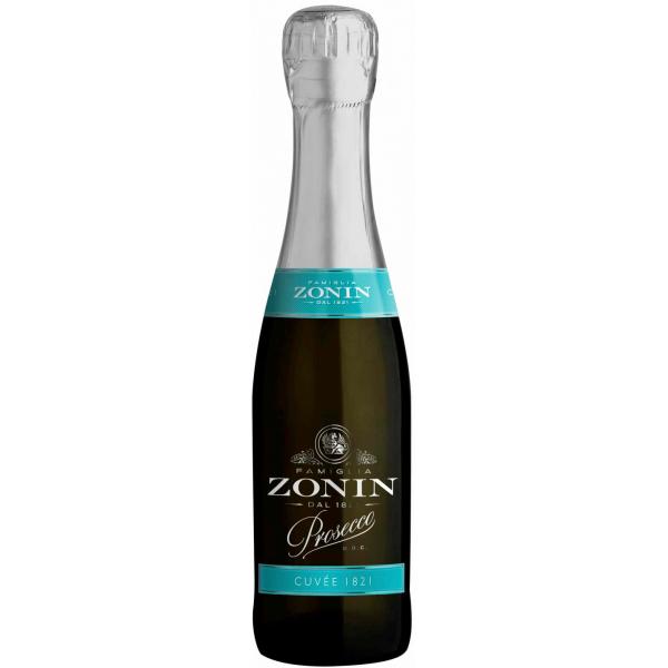 Вино игристое Белое Брют Zonin Prosecco Brut 0,20 л фото