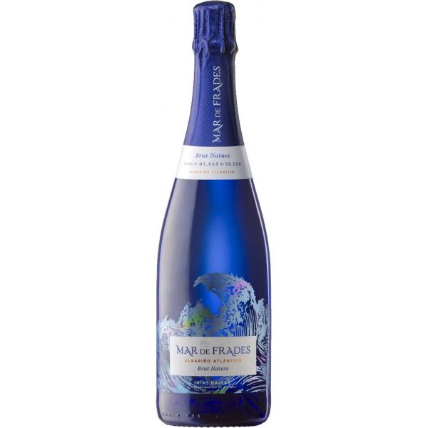 Вино игристое Белое Брют Mar de Frades Brut Nature Rias Baixas 0,75 л фото