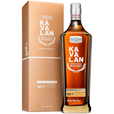 Виски Kavalan Distillery Select № 1 Single Malt in gift box 0,7 л фото