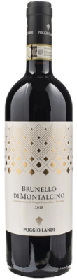 Вино Красное Сухое Poggio Landi Brunello di Montalcino 2018 0,75 л фото