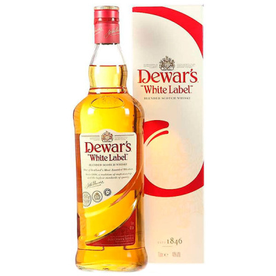 Виски Dewar's White Label in gift box 0,75 л фото