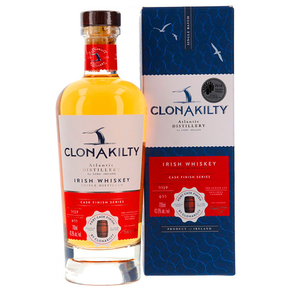 Виски Clonakilty Port Cask Finish in gift box 0,7 л фото