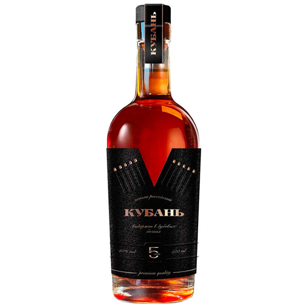 Бренди Kuban 5 Years Old 0,5 л фото