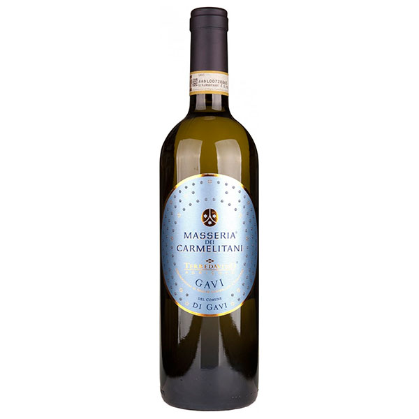 Вино Белое Сухое Terre da Vino Masseria dei Carmelitani Gavi di Gavi 2022 0,75 л фото