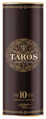 Бренди Taros 10 YO in tube 2009 0,5 л фото