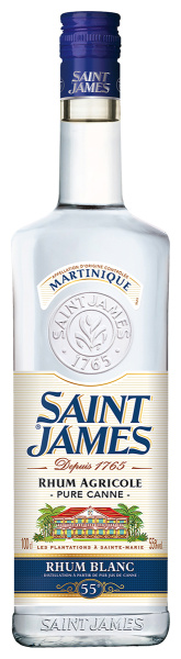 Ром Saint James Agricole Blanc Martinique 1 л фото