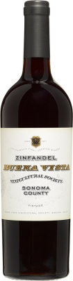 Вино Красное Сухое Buena Vista Zinfandel Sonoma County 2023 0,75 л фото