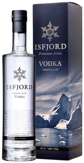Водка Isfjord Premium Arctic in gift box 0,7 л фото