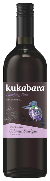 Вино Красное Полусухое Kukabara Cabernet Suavignon 2022 0,75 л фото