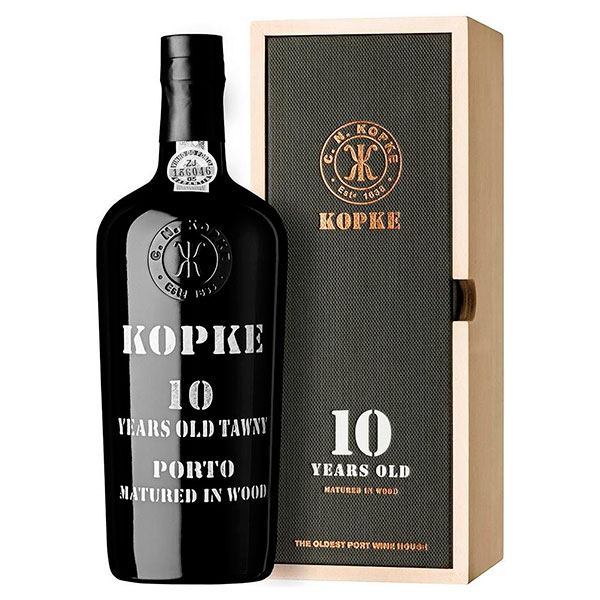Портвейн Kopke Tawny 10 Years Old in gift box 0,75 л фото