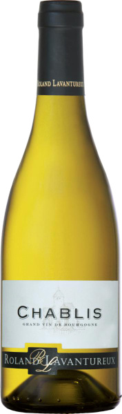 Вино Белое Сухое Roland Lavantureux Chablis 2022 0,375 л фото