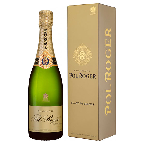 Вино игристое Поль Роже Блан де Блан Винтаж Брют Шампань 2013 белое 12,5% 0,75 л в п/у фото