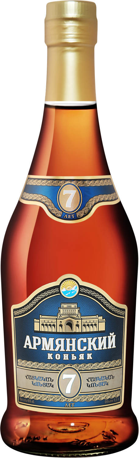 Коньяк Vostan Armyansky Cognac 7 yo 0,5 л фото