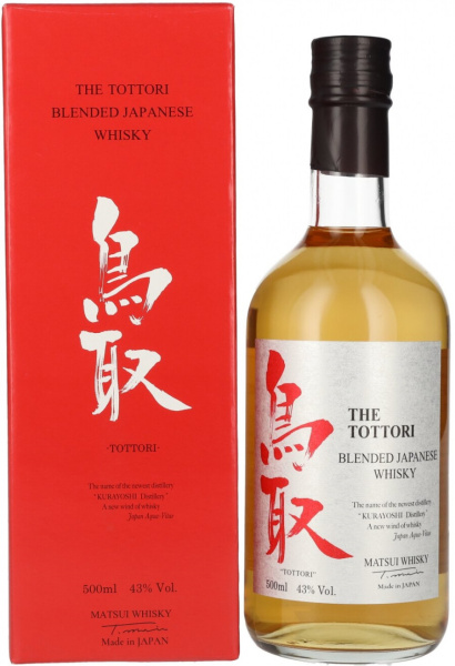 Виски Matsui The Tottori in gift box 0,5 л фото