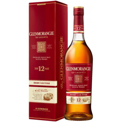 Виски Glenmorangie The Lasanta 12 YO Single Malt Highland in gift box 0,7 л фото