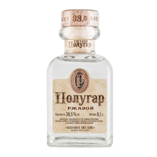 Дистиллят Polugar Rye 0,1 л фото