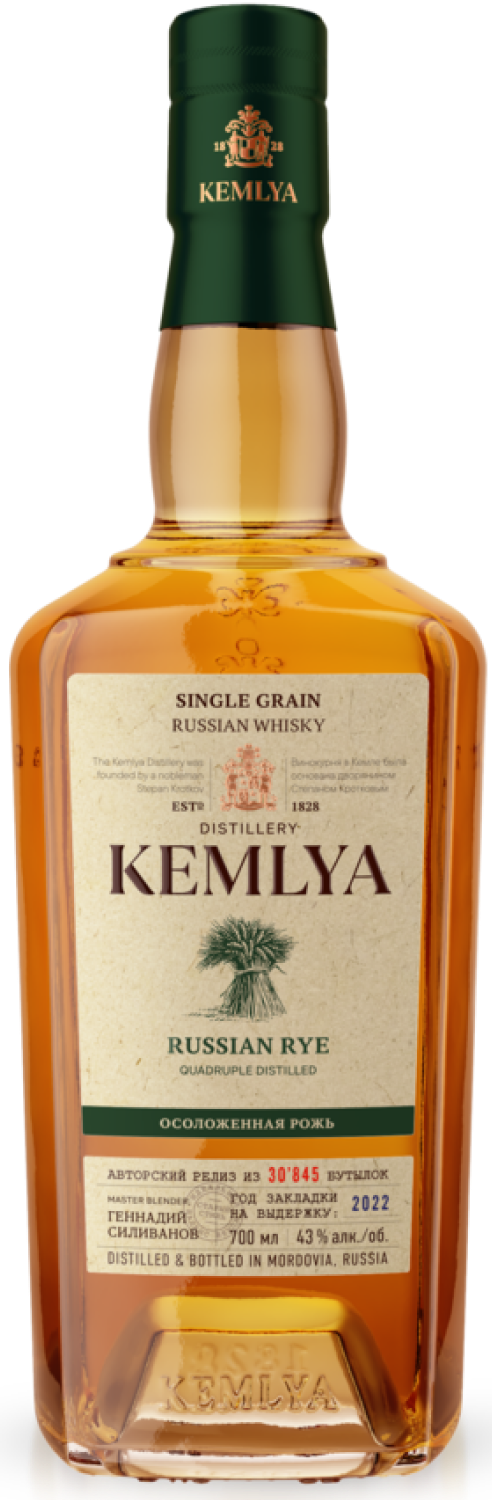 Виски Kemlya Russian Rye 0,7 л фото
