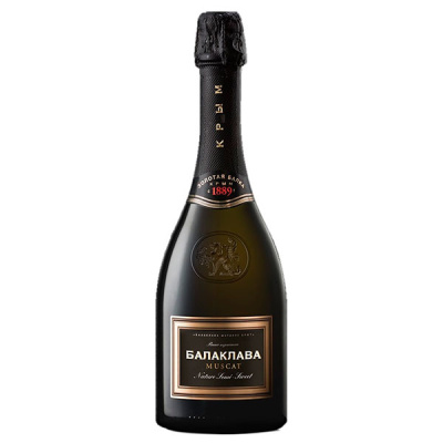 Вино игристое Белое Полусладкое Zolotaya Balka Balaklava Muscat 2021 0,75 л Вино игристое Белое Полусладкое Zolotaya Balka Balaklava Muscat 2021 0,75 л фото