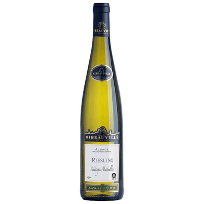 Вино Белое Сухое Cave de Ribeauville Riesling Vendanges Manuelles Alsace 2019 0,75 л фото