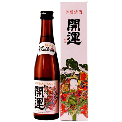 Саке Kaiun Iwaizake in gift box 0,30 л фото