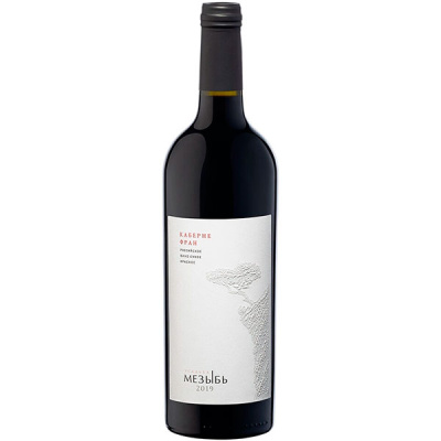 Вино Красное Сухое Usadba Mezyb Cabernet Franc Kuban Gelendzhik 2019 0,75 л фото